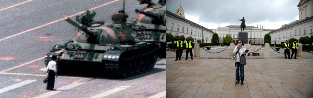 Kazachski Tiananmen Nazarbajewa w Warszawie. Głos Opozycji Kazachstan nie da się zabić, unosił się nad wizytą w Pałacu. Nazarbajew unicestwił Opozycje w kraju. Sama przeciw dyktatury Kazachstan. 